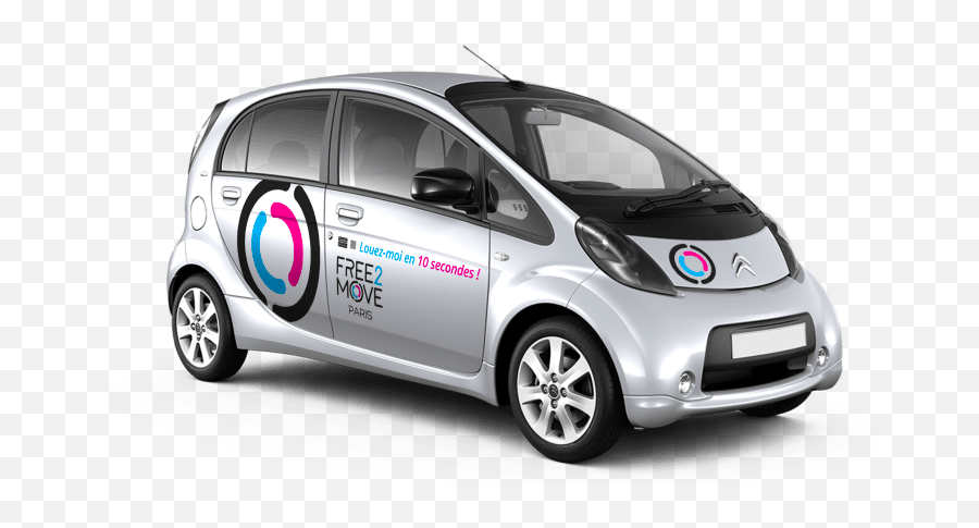 Free2move The Car Sharing Service - Free2move Citroen C Zero Dimensions Png,Car Sharing Icon