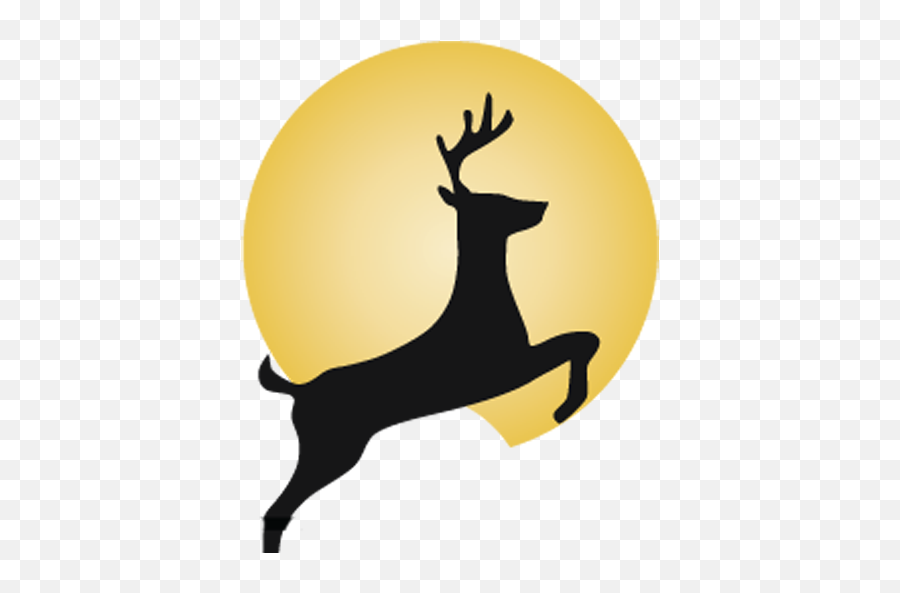 Town Of Deerfield Wisconsin - Black Deer Clipart Png,Elk Icon