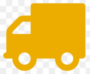 Yellow Truck And Delivery Icon Png Symbol - Truck Icon Png,Courier Icon