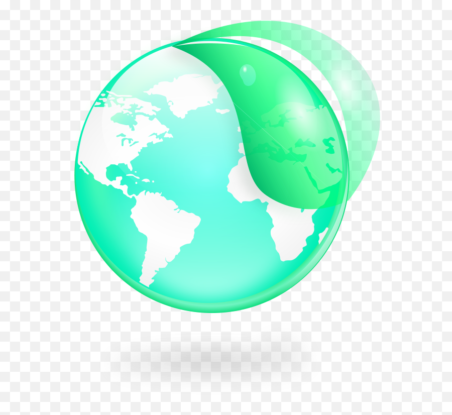 Free Clipart Environmental Eco Globe U0026 Leaf Icon - Portable Network Graphics Png,Free Leaf Icon