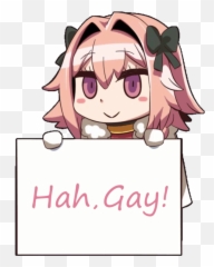 Astolfo Calls You - Re Gay png