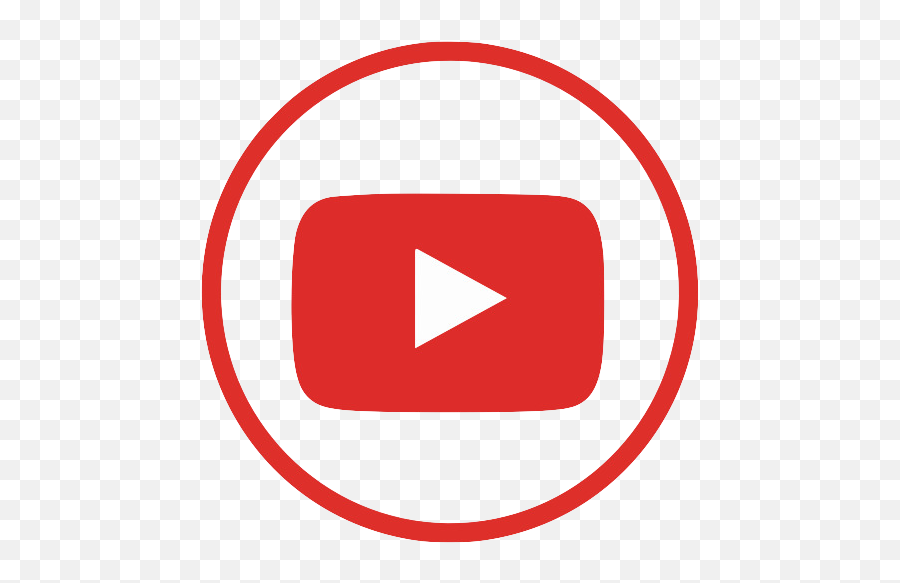 Youtube Icon - Social Icons Circular Color Png,Youtube Logo Image