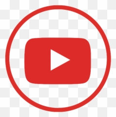 Youtube Icon - Social Icons Circular Color png