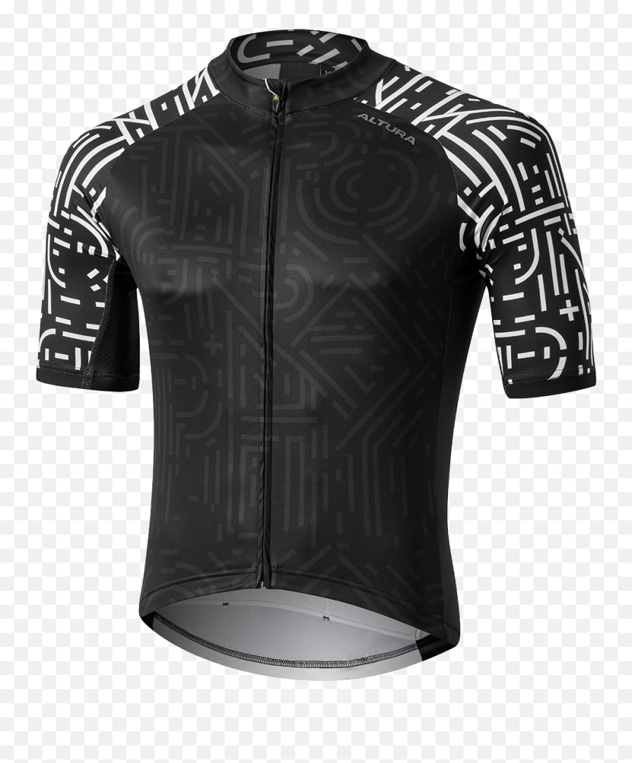 Altura Icon Short Sleeve Jersey - Osaka Blackwhite Bicycle Jersey Png,Icon Motorcycle Vest