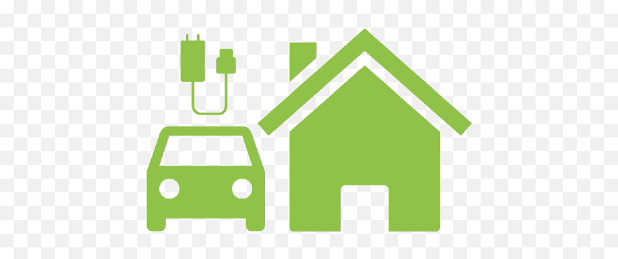 Ev Charger Installers Home Installation Jolt - House Sticker Black And White Png,Car Charger Icon