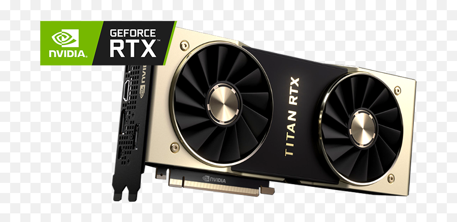 Nvidia Titan Rtx Based Pc - Nvidia Titan Rtx 24gb Gddr6 Png,Nvidia Png