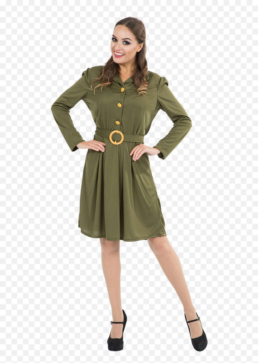 Womens Uniform Costumes U0026 Accessories - 1940s Costume Png,40s Fashion Icon