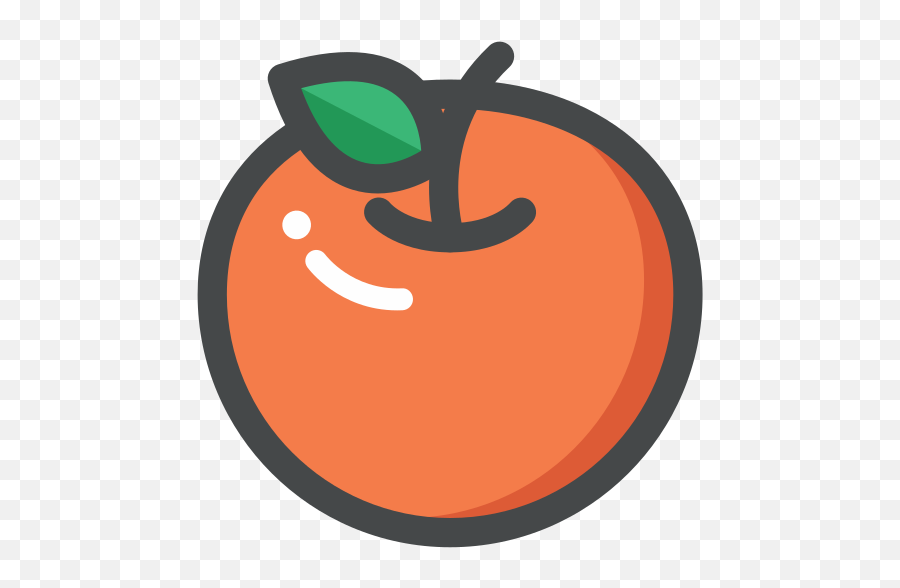Orange Fruit Food Free Icon - Iconiconscom Png,Orange Fruit Icon
