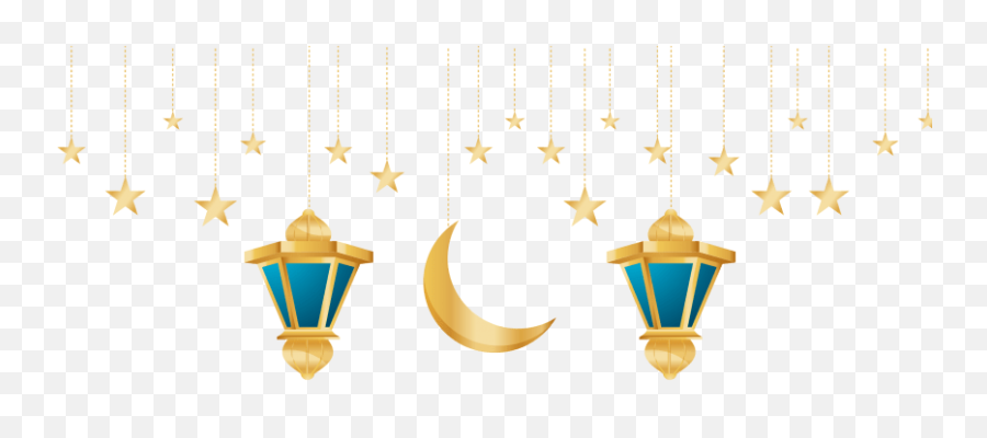 Decoration Clipart Ramadan - Transparent Background Ramadan Lamp Png,Decorations Png