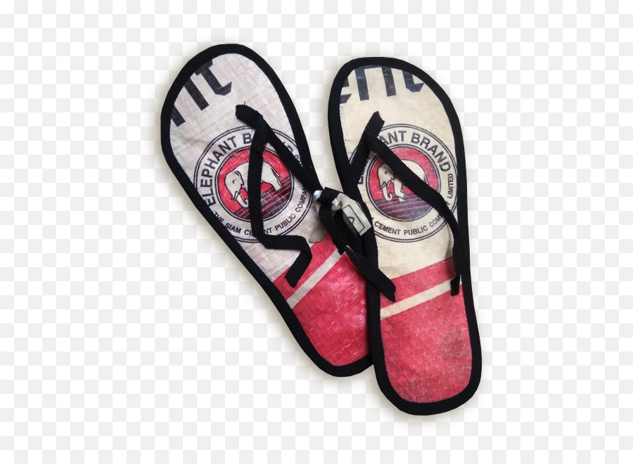 Eb Flip Flops Large Elephant Branded Png