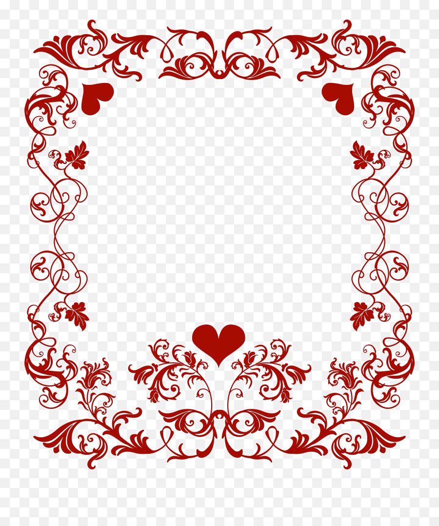 Png Valentines Day Decorative Border