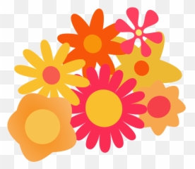 Flower Cartoon Clipart Png - Flowers Cartoon Images Png,Flower Cartoon Png