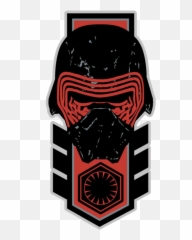 Star Wars Insignia Milners Blog Patch - Kylo Ren Transparent Sticker png