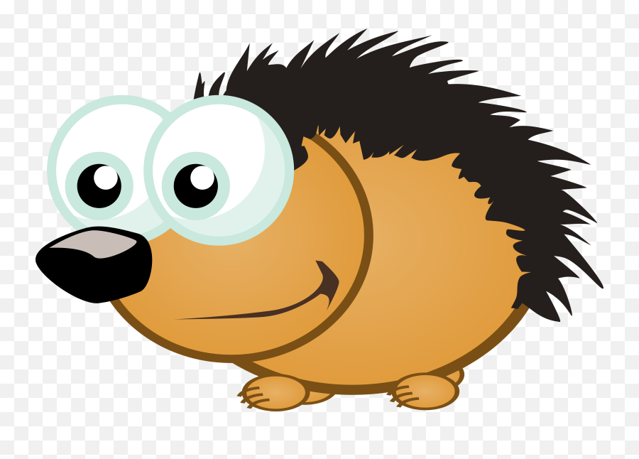 Library Of Animated Hedgehog Png Black - Clip Art,Hedgehog Transparent Background