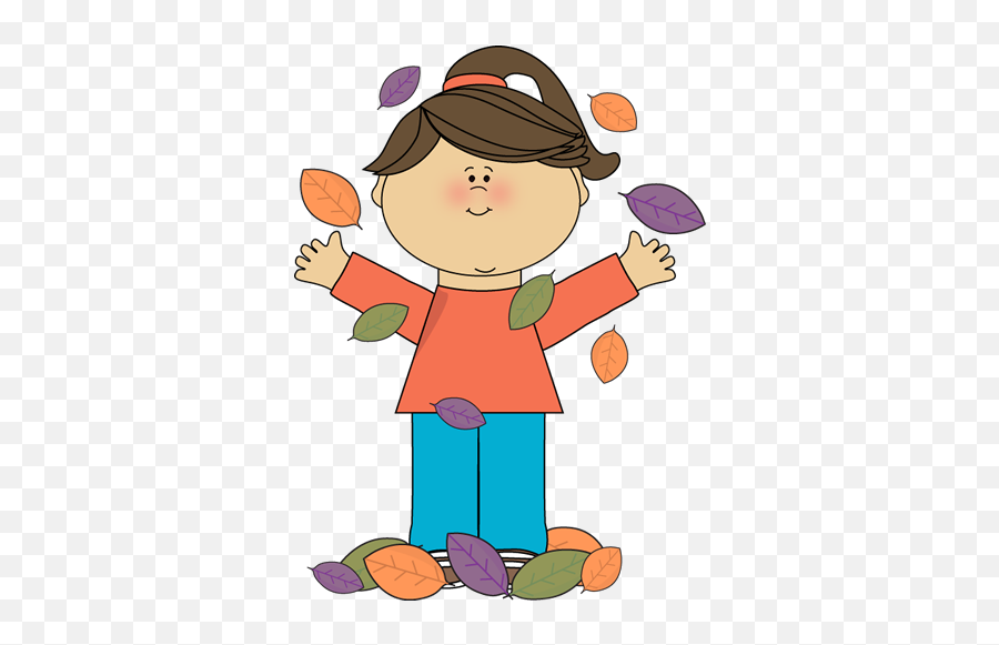 File Mob Png V30 Photos Girl Autumn - Kid In Fall Clipart,Mob Png