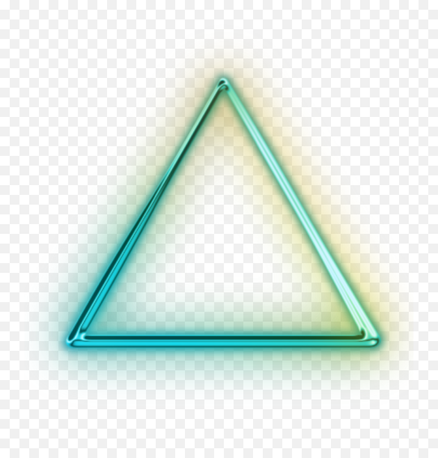 Triangle Vector Transparent Png - Triangle Shape Neon Png,Triangle Png Transparent