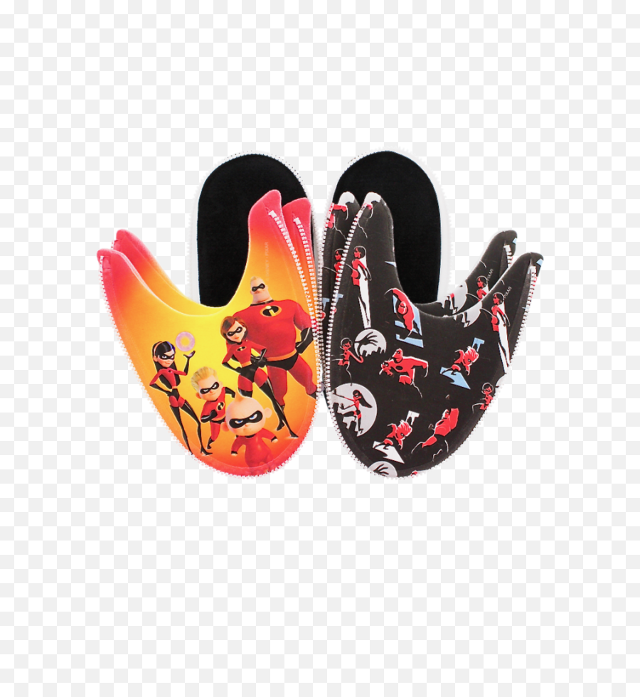 The Incredibles 2 Family Mix N Match Zlipperz Set Full - Slipper Png,Incredibles Logo Png