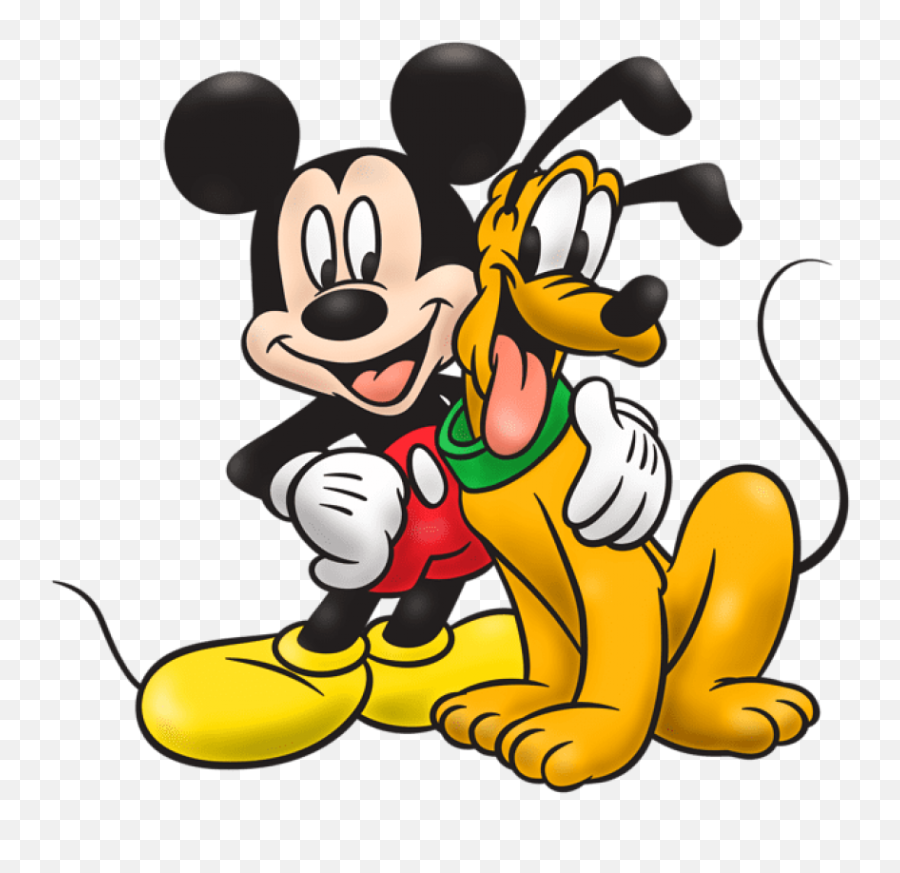 Mickey Mouse And Pluto Png Clipart - Mickey Y Pluto Png,Pluto Png