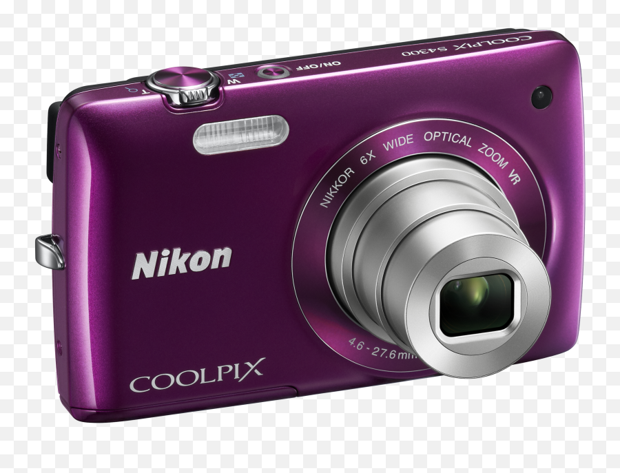 Photo Cameras Transparent Png Image - Nikon Coolpix S3300 Price,Red Camera Png