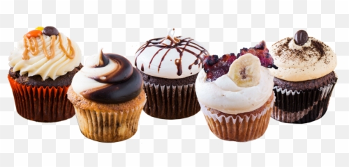 Muffin Clipart Yummy Cupcake - Cupcake Bakery Items Png,Yummy Png