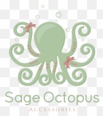 Hair Logo Design For Sage Octopus - Octopus Png,Octopus Logo