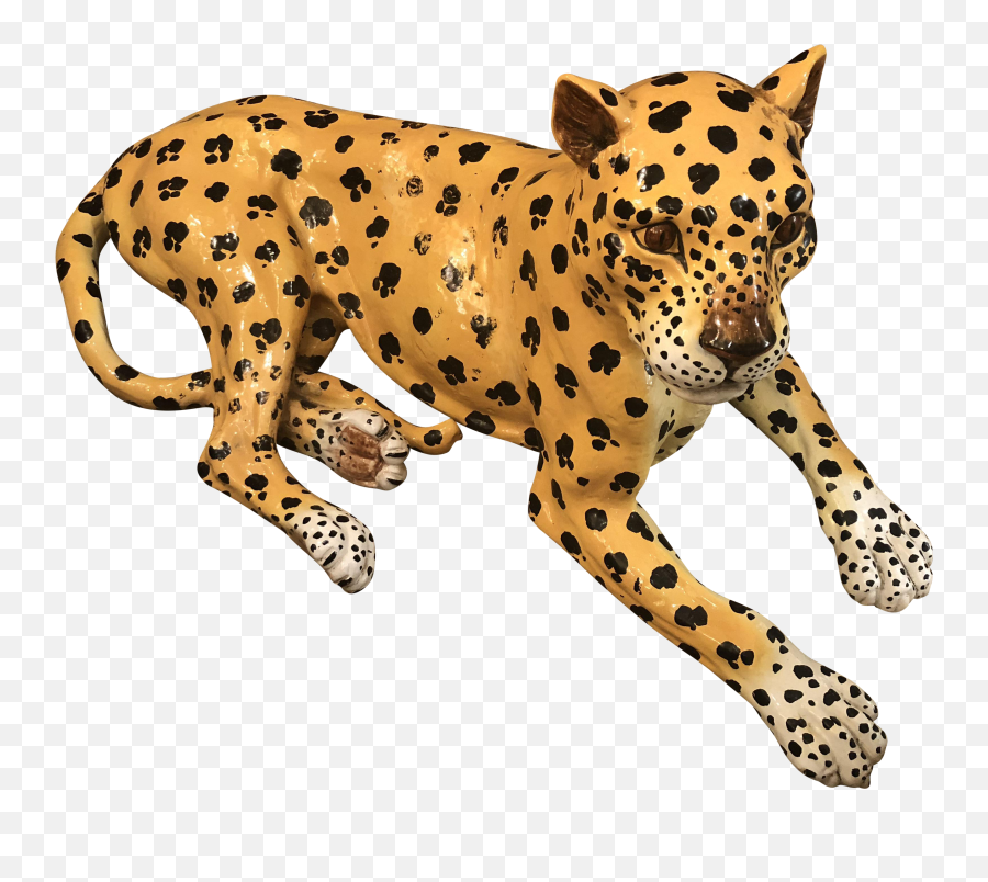 Drawn Cheetah Filigree Cross - Cheetah Full Size Png Animal Figure,Cheetah Png