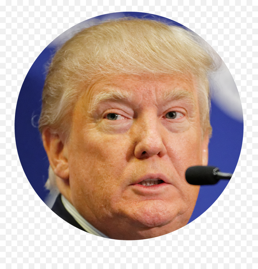 Donald Trump Png Icon Web Icons - Circle Picture Of Donald Trump,Trump Png