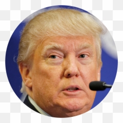 Donald Trump Png Icon Web Icons - Circle Picture Of Donald Trump,Trump Png