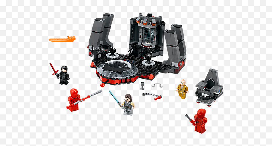 Lego Snokes Throne Room - Lego Snoke Throne Room Png,Snoke Png