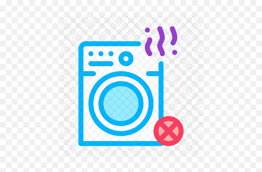 Failed Washing Machine Icon - Lavanderia Vector Png,Failed Png