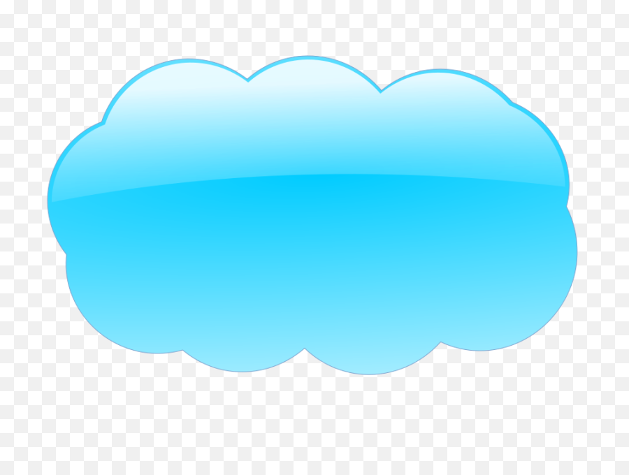 Png Internet Cloud Transparent Cloudpng Images - Blue Cloud Clipart Transparent,Cloud Png Clipart