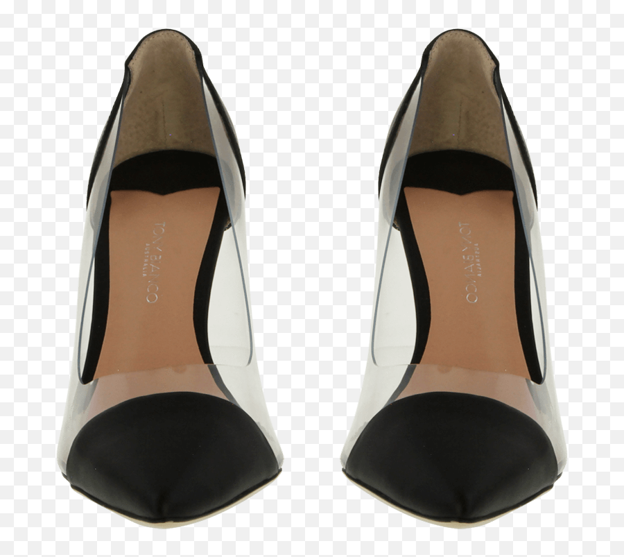 Laverne Black Capretto Heels - Basic Pump Png,Heels Png