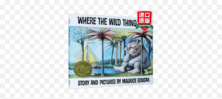 Where The Wild Things Are - Wild Things Are Book Cover Png,Where The Wild Things Are Png