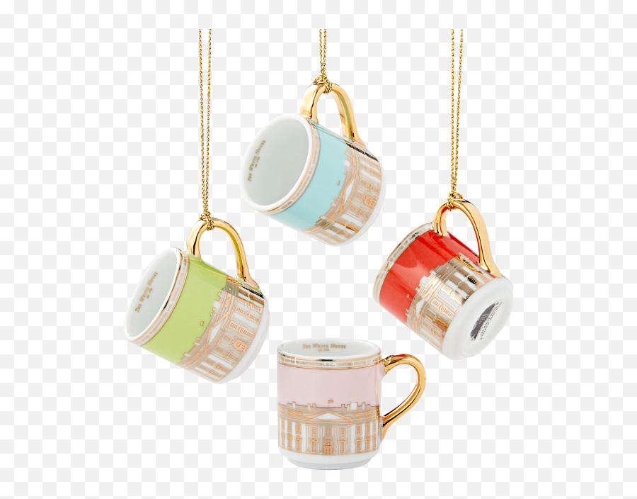 Miniature Mug Ornament Set - Coffee Cup Jewelry Png Transparent,Mug Transparent