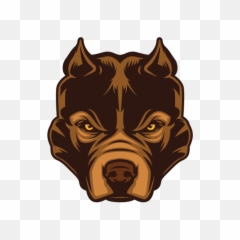 Download Pitbull Dog Head Png Clip - Angry Pitbull,Pitbull Png