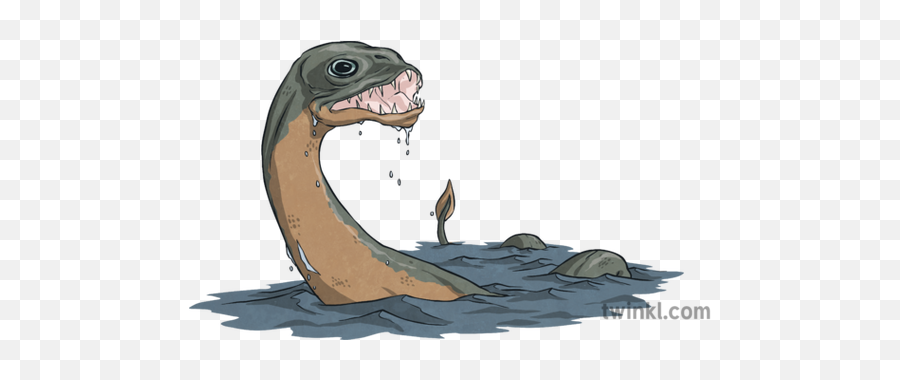 Loch Ness Monster Illustration - Twinkl 1126836 Png Png Loch Ness Monster,Ness Png