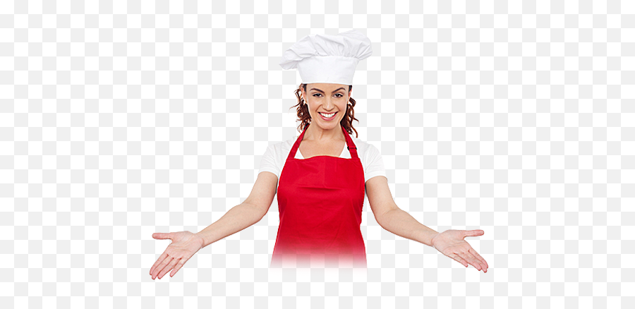 Download Home Illustration - Female Chef Png Full Size Png Food,Cook Png
