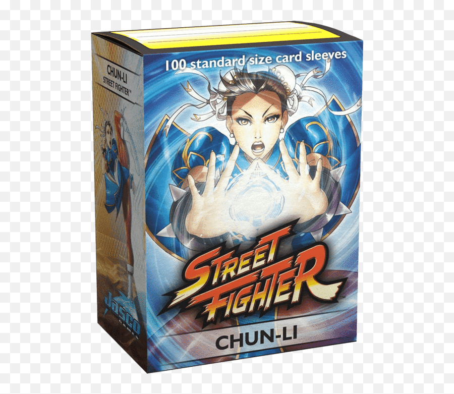 Sleeves Dragon Shield 100ct Street Fighter Chun Li - Dragon Shield Street Fighter Chun Li Sleeves Png,Chun Li Png