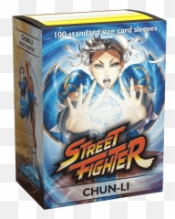 Sleeves Dragon Shield 100ct Street Fighter Chun Li - Dragon Shield Street Fighter Chun Li Sleeves Png,Chun Li Png