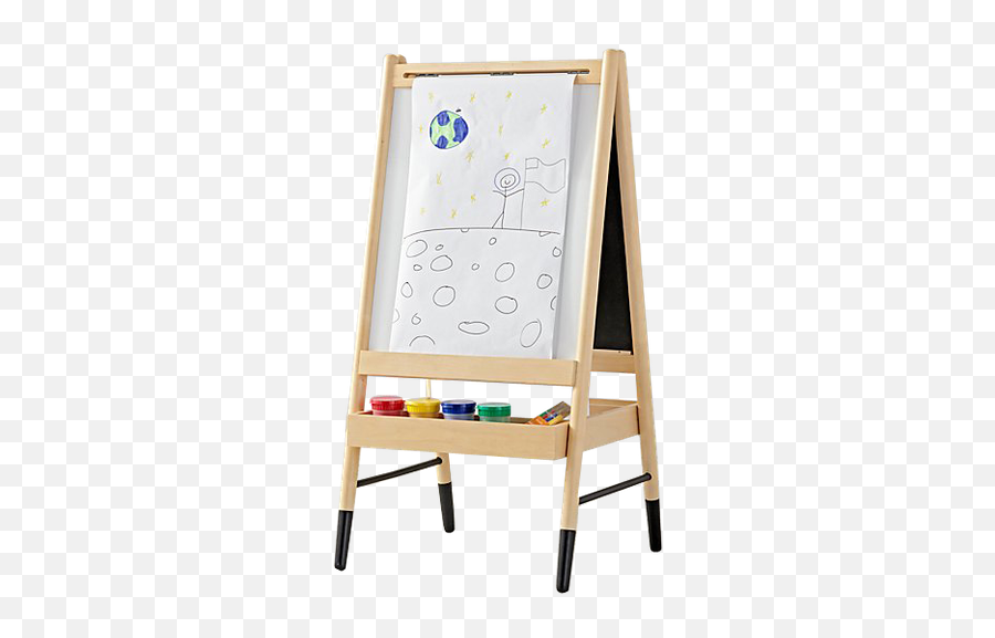 Wooden Art Easel - Folding Chair Png,Easel Png
