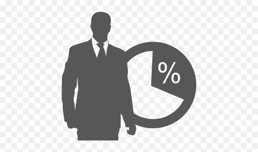 Businessman In Front Pie Icon - Transparent Png U0026 Svg Vector Businessperson,Businessman Transparent Background