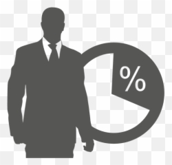 Businessman Front Pie Icon - Transparent PNG u0026 SVG vector Businessperson