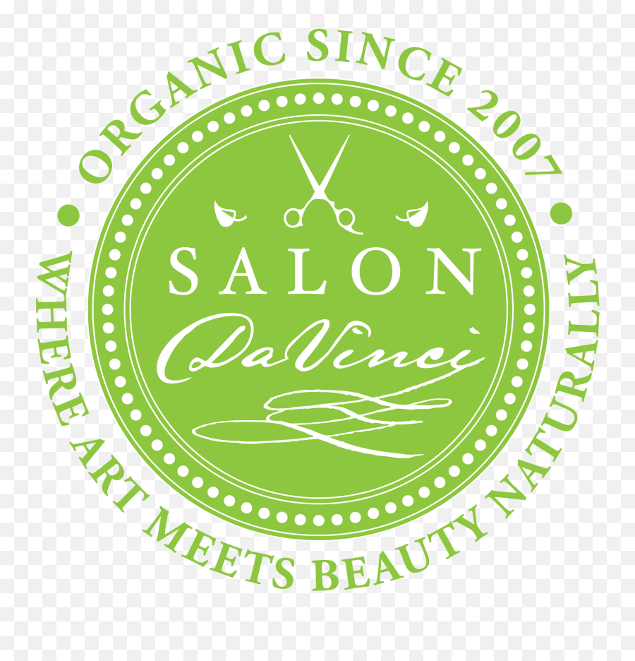 Salon Davinci U2013 Where Art Meets Beautyu2026naturally - Academia Cesar Chavez Png,Green Circle Logo