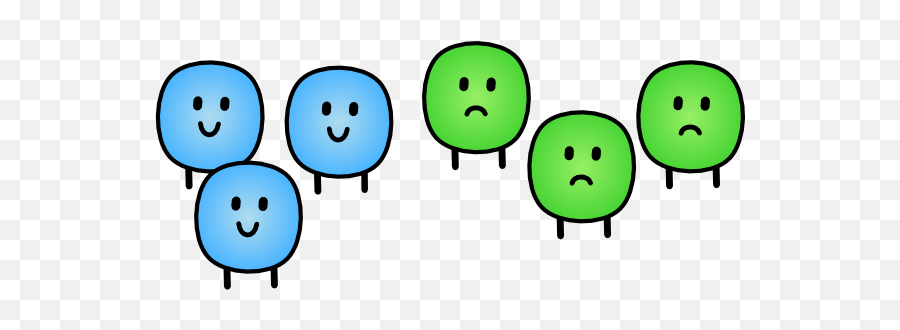Download Cartoon Sad People - Happy And Sad People Cartoon Happy And Sad People Cartoon Png,People Cartoon Png