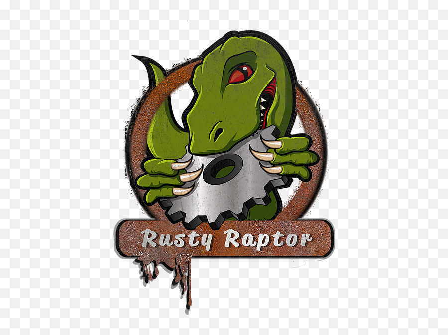 Nerd News Rusty Raptor Prop Shop - Cartoon Png,Raptor Png