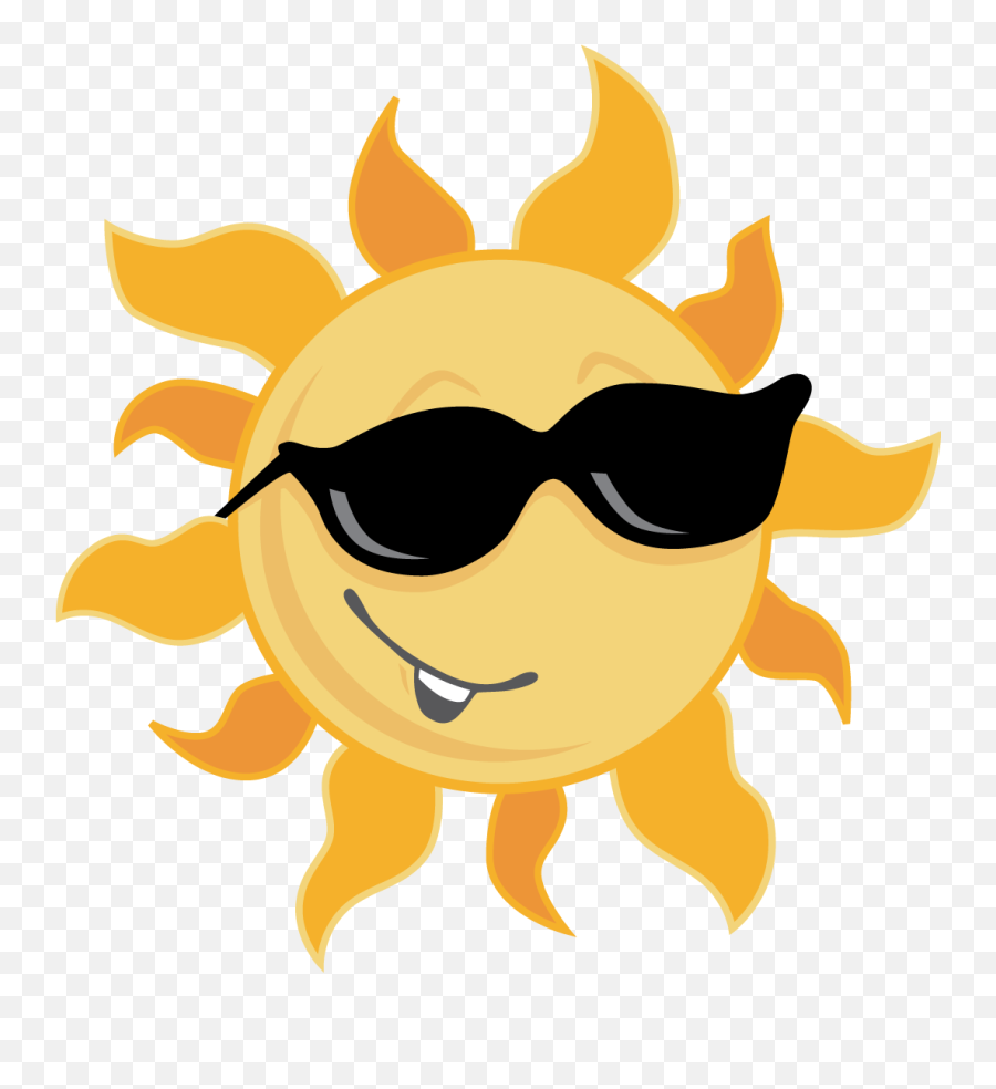 Free Download Sun Png With Glasses - Sun With Glasses Png,Summer Sun Png