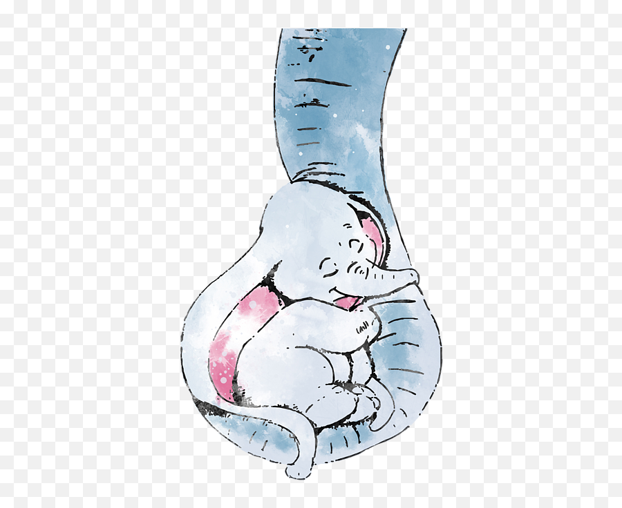 Dumbo And His Mother Iphone X Case - Dumbo And His Mother Png,Dumbo Png