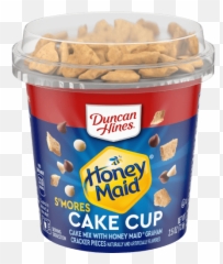 Honey Maid Su0027mores Cake Cup Duncan Hines - Duncan Hines Chips Ahoy Cake Cup Png,Smores Png