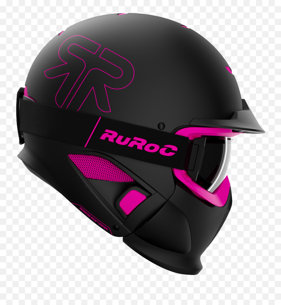 Rg1 - Dx Panther Ruroc Ski Helmet Png,Black Panther Mask Png