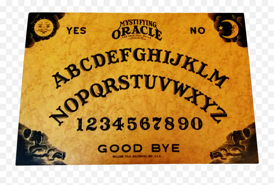 Vintage Ouija Board Game Circa 1938 Www Png